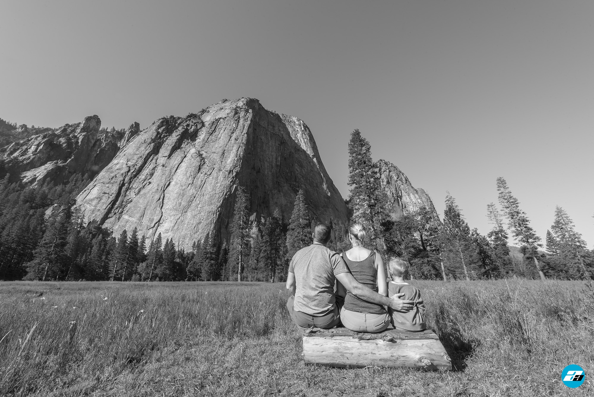 Yosemite National Park, California, USA. Landscape. Family. Solitude. Mountain View.