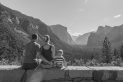 Yosemite National Park, California, USA. Landscape. Family. Solitude. Mountain View. Glacier Point.