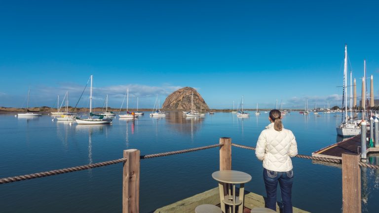 Moro Bay, Moro Rock, California, Pacific Coast Highway